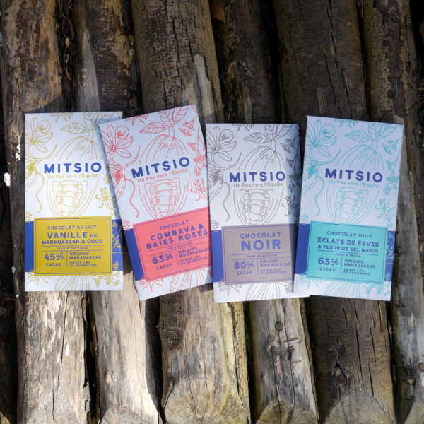 Chocolat Mitsio gamme complète