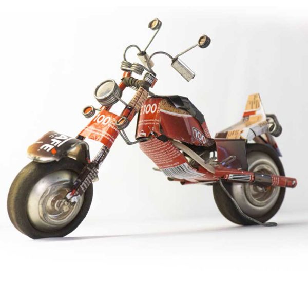 Moto recyclée